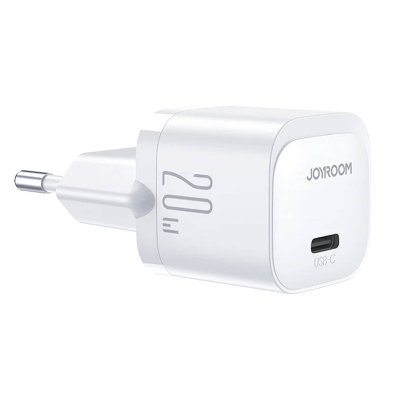 Mini charger PD 20W C-L Cable Joyroom JR-TCF02 (white) Image 1